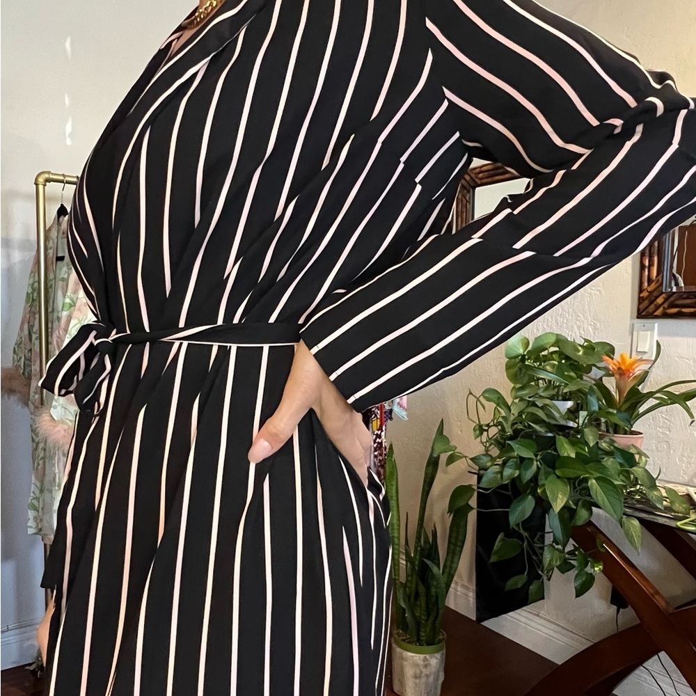 Forever 21 | Pink-striped Duster